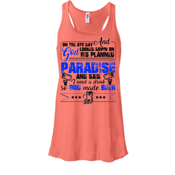 On The 8TH Day T Shirt, Coolest Beer Drinker T Shirt, Awesome t-shirts