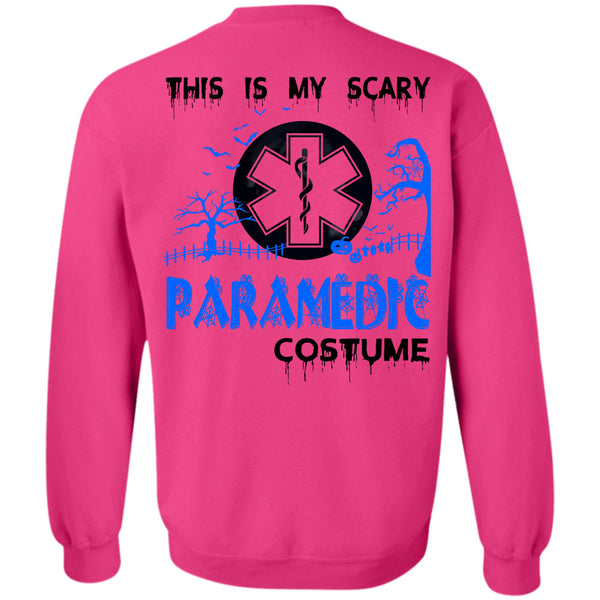 Wait For Halloween T Shirt, This Is My Scary Paramedic Costume Sweatshirt