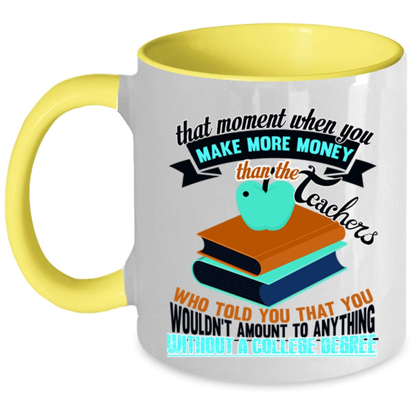 Awesome Gift For Teacher Coffee Mug, Cute Teachers Accent Mug