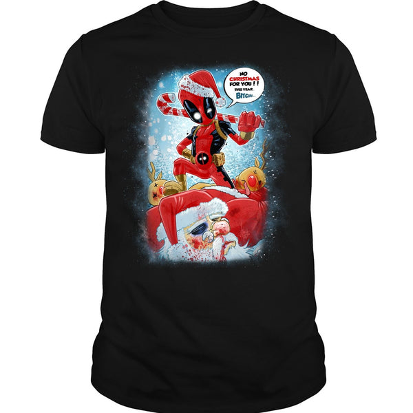 A black t-shirt with the shopify logo