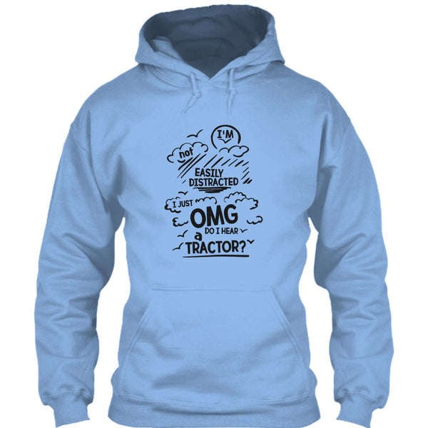 I'm Not Easily Distracted T Shirt, Funny Farmer T Shirt