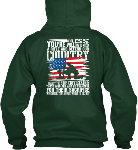 Defend Our Country T Shirt, Being A Veteran T Shirt