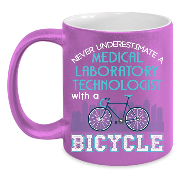 Medical Laboratory Technologist Coffee Mug, Bicycle Coffee Cup