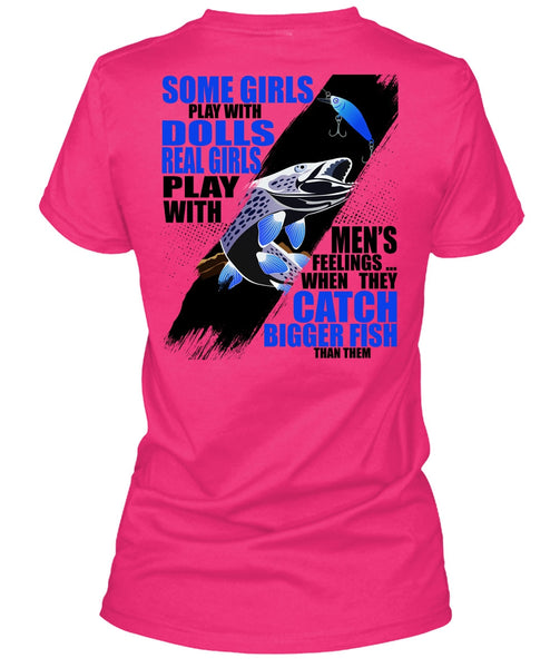 They Catch Bigger Fish T Shirt, I Love Fishing T Shirt