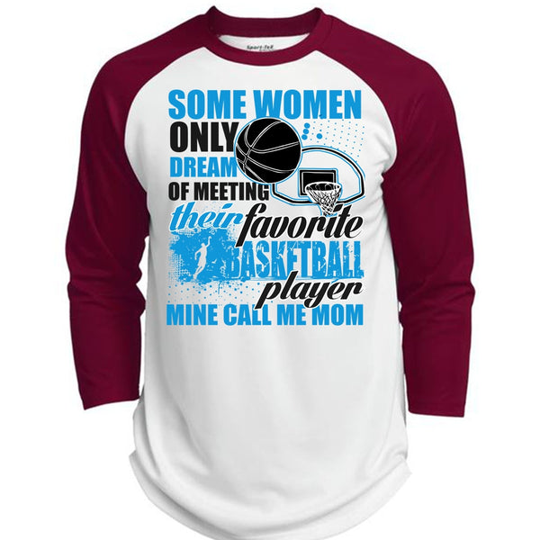 Favorite Basketball Player T Shirt, I Love Basketball T Shirt, Awesome T-Shirts  (Polyester Game Baseball Jersey)