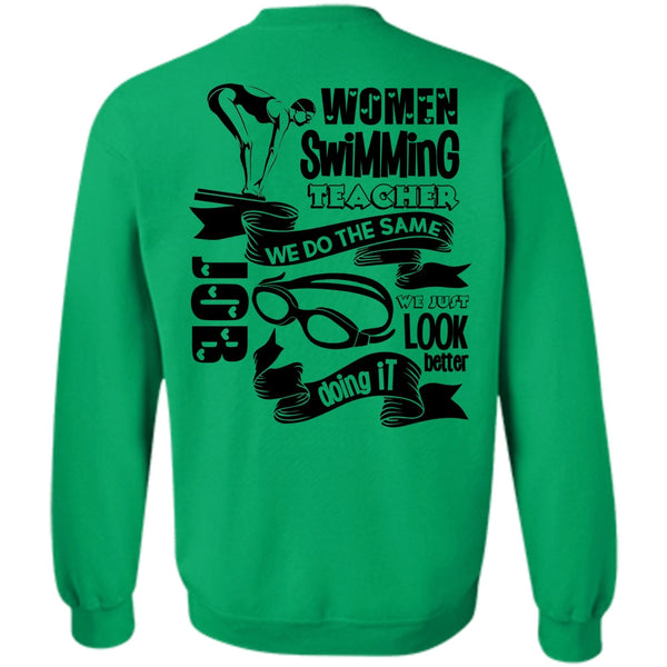 I Love Swimming T Shirt, Women Swimming Teacher Sweatshirt