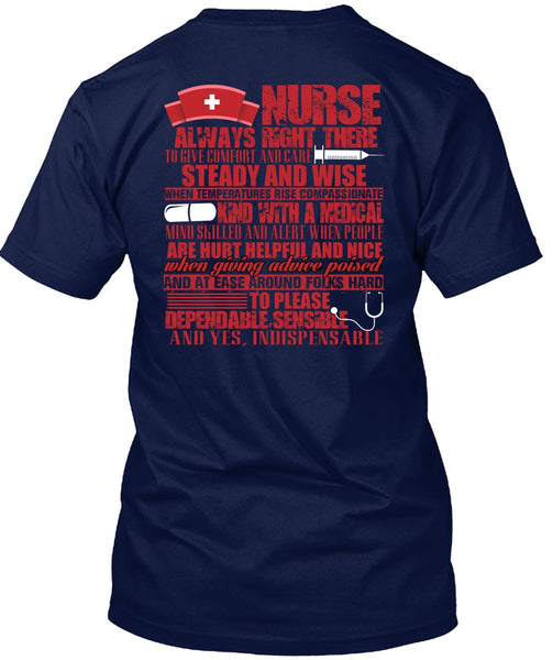 Nurse Always Right T Shirt, Kind With A Medical T Shirt