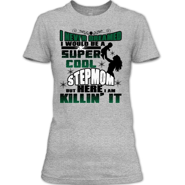 A black t-shirt with the shopify logo