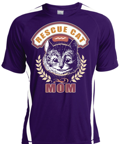 Rescue Cat Mom T Shirt, I Love My Cat T Shirt, Cool Shirt