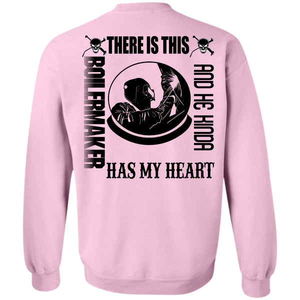 Being A Boilermaker T Shirt, There Is This Boilermaker And He Kinda Has My Heart Sweatshirt