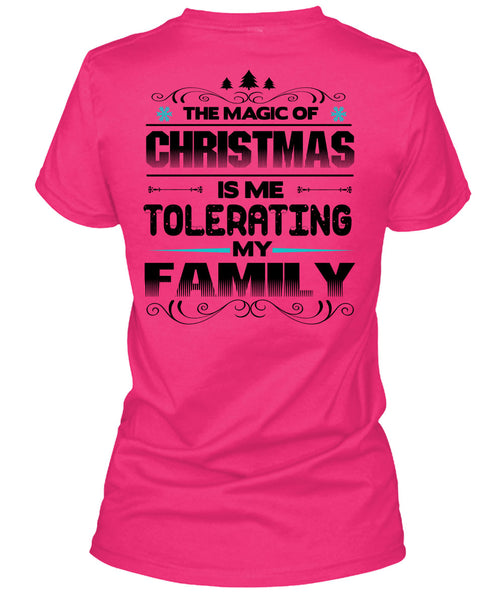 The Magic Of Christmas T Shirt, I Love Christmas T Shirt