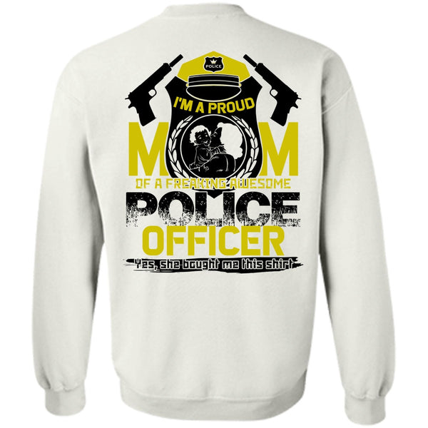 A black t-shirt with the shopify logo