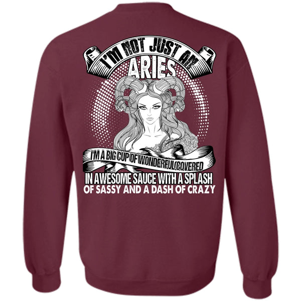 Dash Of Crazy T Shirt, I Love Aries Sweatshirt