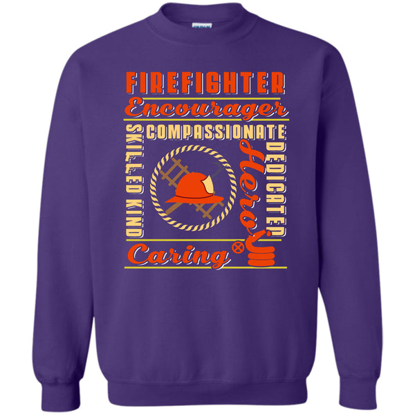 Skilled Kind Compassionate Dedicate T Shirt, I Am A Coolest Firefighter Sweatshirt