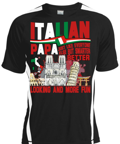 A black t-shirt with the shopify logo