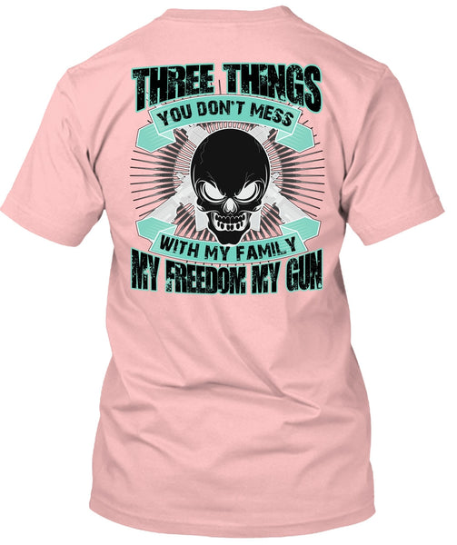 You Don't Mess With My Family T Shirt, I Love Veteran T Shirt