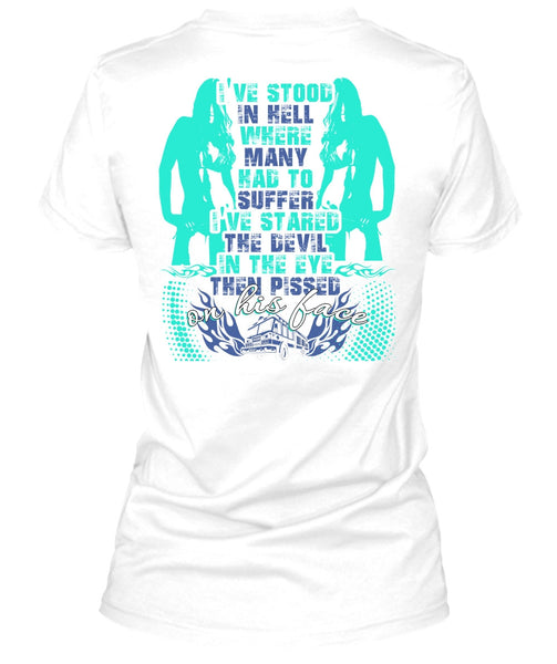 I've Started The Devil T Shirt, I Love Girl T Shirt