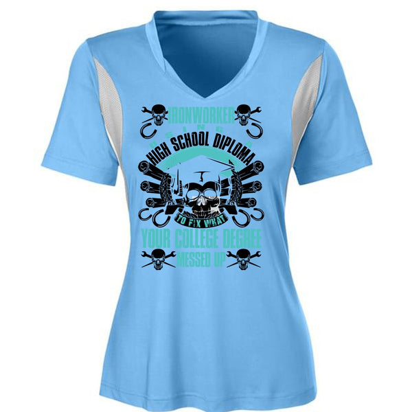 Ironworker Using A High School T Shirt, I Love Ironworker T Shirt, Awesome T-Shirts