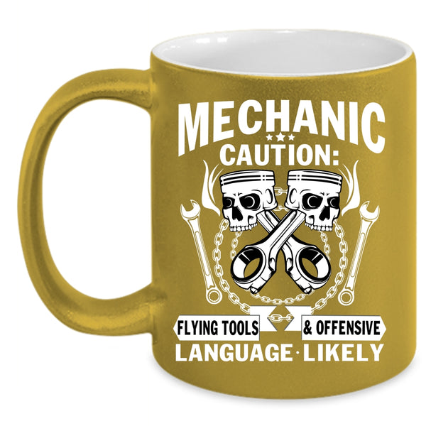 Mechanic Coffee Mug, Cool Gift For Mechanics Coffee Cup