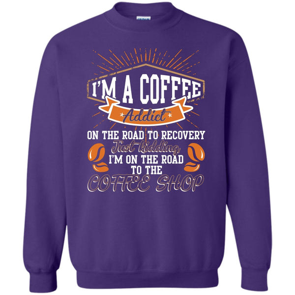I'm On The Road To The Coffee Shop T Shirt, Coolest Bartender Sweatshirt