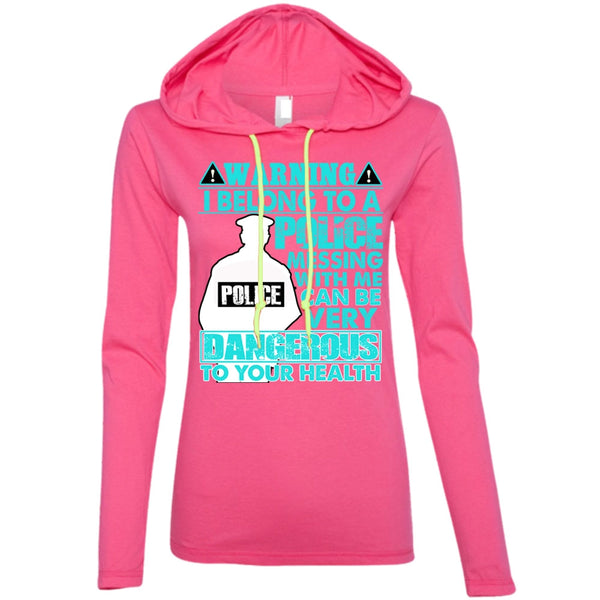 I Belong To A Police T Shirt, I Love Police T Shirt, Awesome T-Shirts