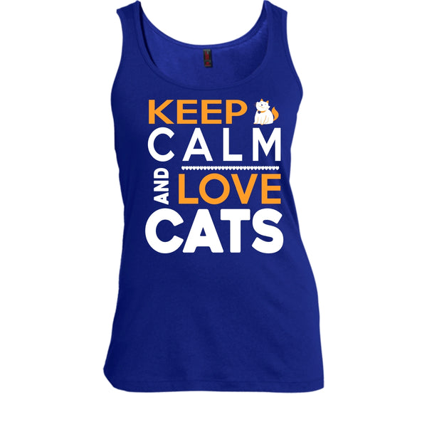 Keep Calm And Love Cat Shirt, Cool Cat Shirt