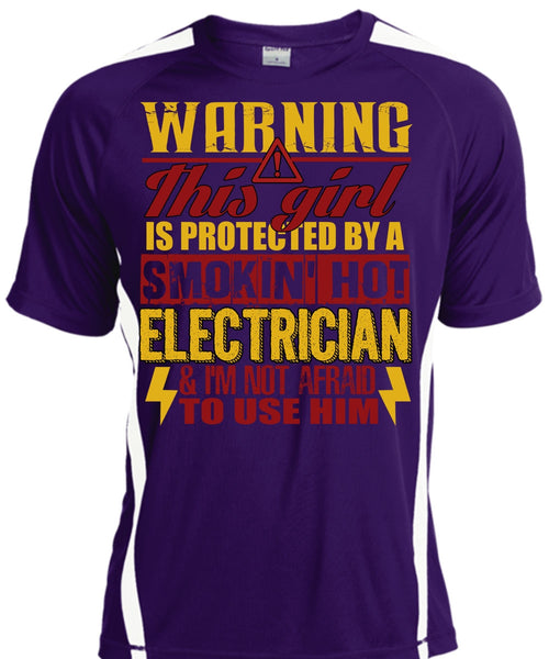 Smoking Hot Electrician T Shirt, Being An Electrician T Shirt, Cool Shirt