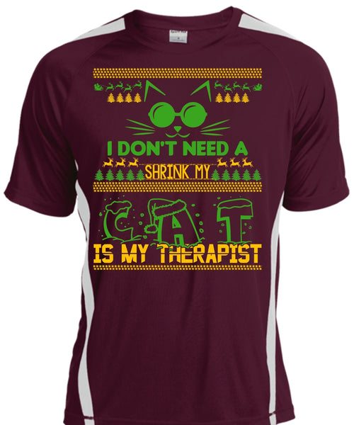 Shrink My Cat Is My Therapist T Shirt, I Love My Cat T Shirt, Cool Shirt