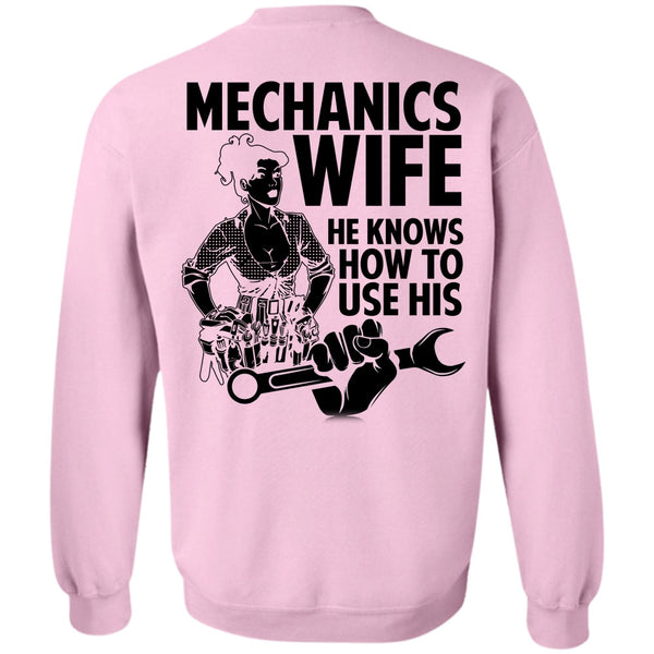 I Love Wife T Shirt, Mechanic's Wife Sweatshirt