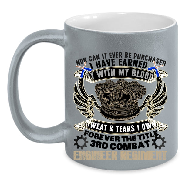 Awesome Engineers Coffee Mug, 3rd Combat Engineer Regiment Accent Mug