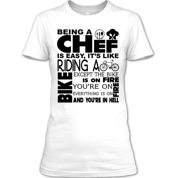 Being A Chef Is Easy T Shirt, I'm A Coolest Chef T Shirt