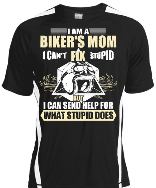 A black t-shirt with the shopify logo