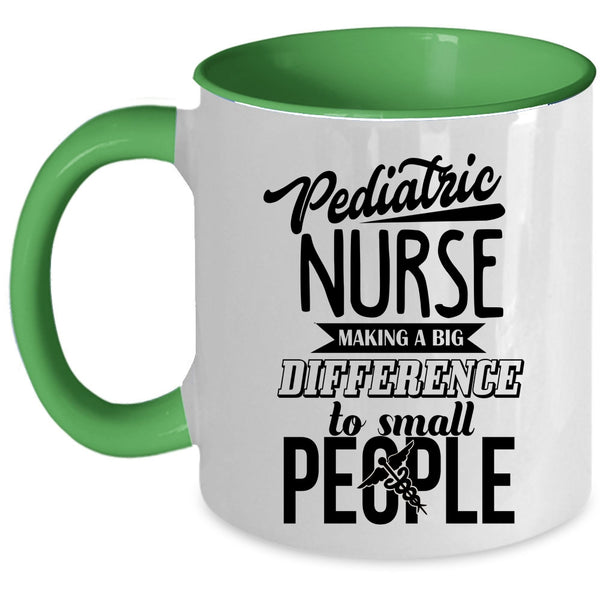 Awesome Gift For Nurses Coffee Mug, Pediatric Nurse Accent Mug