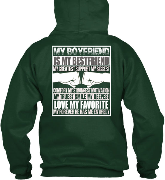My Boyfriend Is My Best Friend T Shirt, Love My Favorite T Shirt