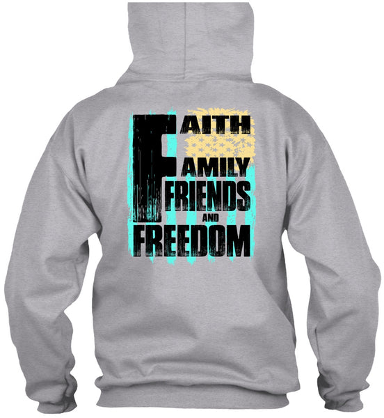 Faith Family Friends And Freedom T Shirt, I Love Veteran T Shirt