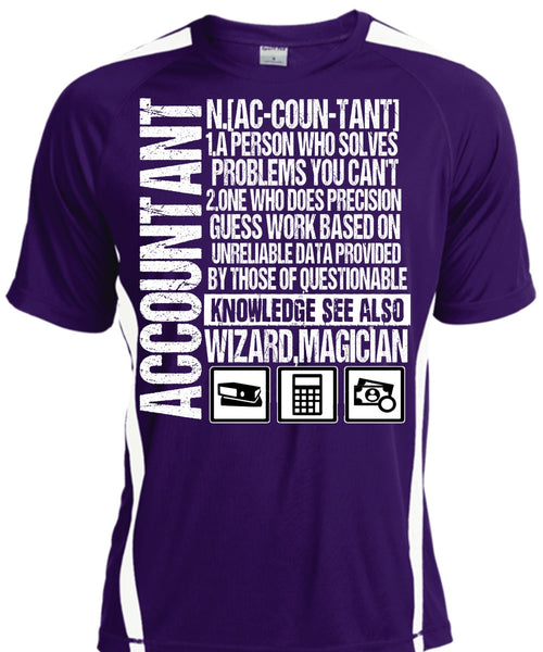 A Person Who Solves Problems T Shirt, Being An Accountant T Shirt, Cool Shirt