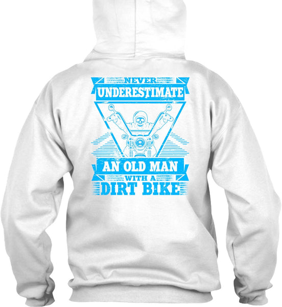 Old Man With A Dirt Bike T Shirt, I Love Biking T Shirt