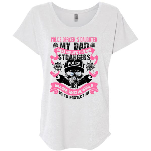 Police Officer's Daughter T Shirt, I Love Police T Shirt, Awesome T-Shirts