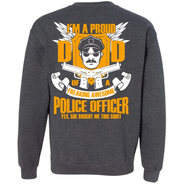 Freaking Awesome Police Officer T Shirt, I Love Police Sweatshirt