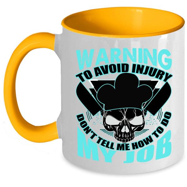 Cool Gift For Chefs Coffee Mug, Awesome Chef Accent Mug