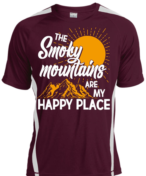 The Smoky Mountains Are My Happy Place T Shirt, My Favorite T Shirt, Cool Shirt