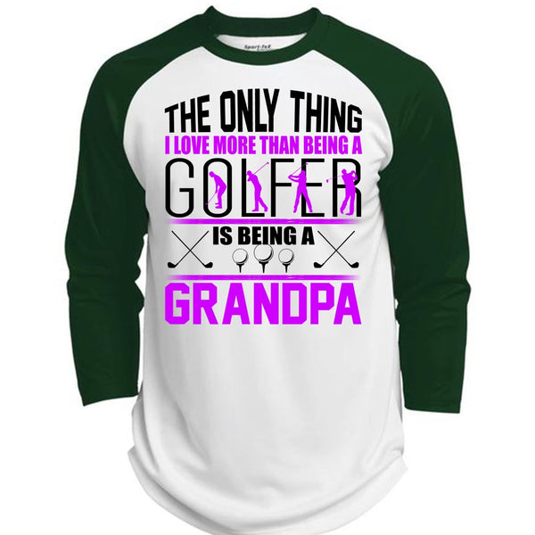 I Love More Than Being A Golfer T Shirt, I Love Golfer T Shirt, Awesome T-Shirts  (Polyester Game Baseball Jersey)