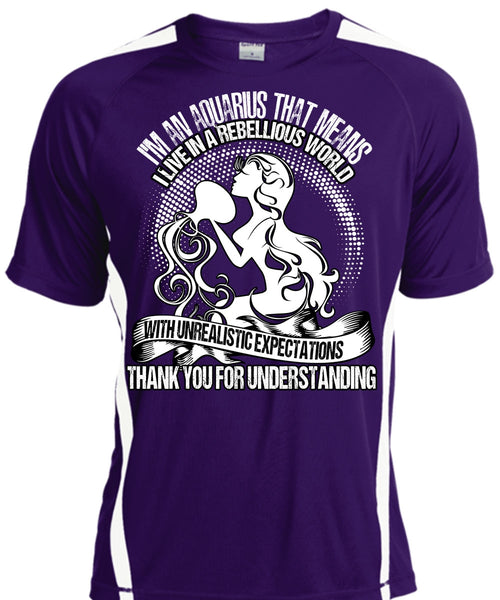 I'm An Aquarius T Shirt, Thank You For Understanding T Shirt, Cool Shirt