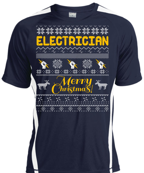 Electrician Merry Christmas T Shirt, This Girl Loves Christmas T Shirt, Cool Shirt