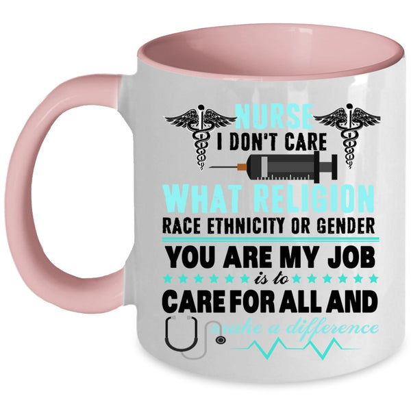 Cool Gift For Nurses Coffee Mug, Nurses Accent Mug