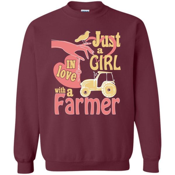 In Love With A Farmer T Shirt, Coolest Farmer Sweatshirt