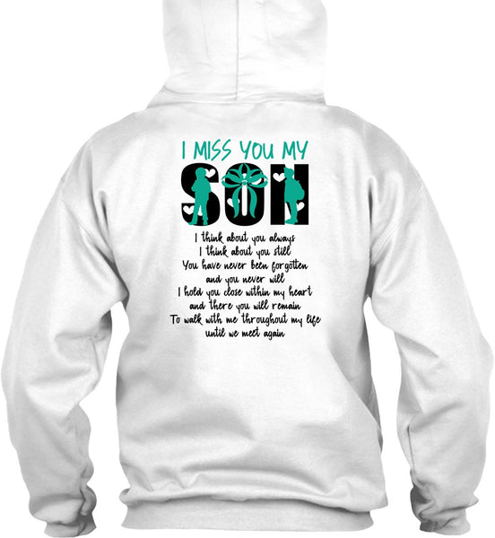 I Miss You Son T Shirt, I Love Son T Shirt