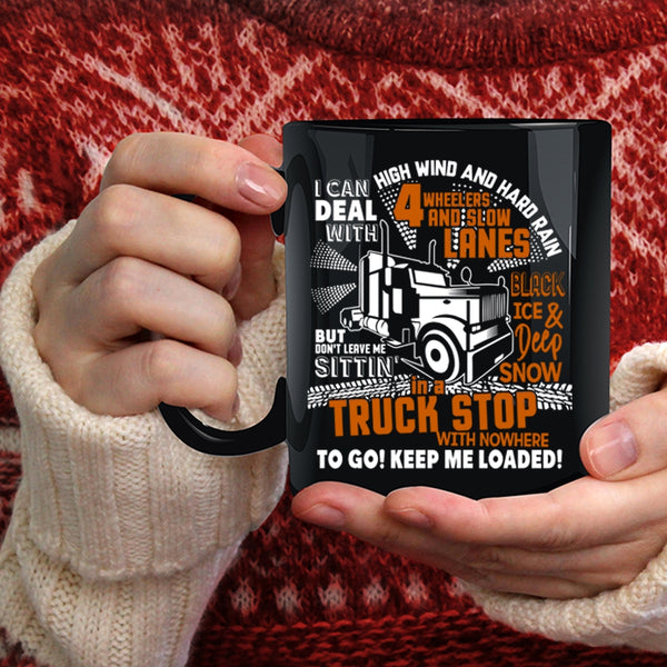 Funny Truck Driver Coffee Mug, Cool Gift For Trucker Coffee Cup