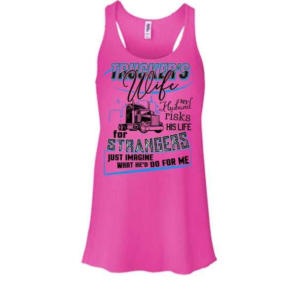 Trucker's Wife T Shirt, Coolest Trucker's Wife Tank Top