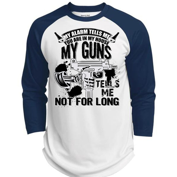 My House My Guns T Shirt, I Love Veteran T Shirt, Awesome T-Shirts  (Polyester Game Baseball Jersey)